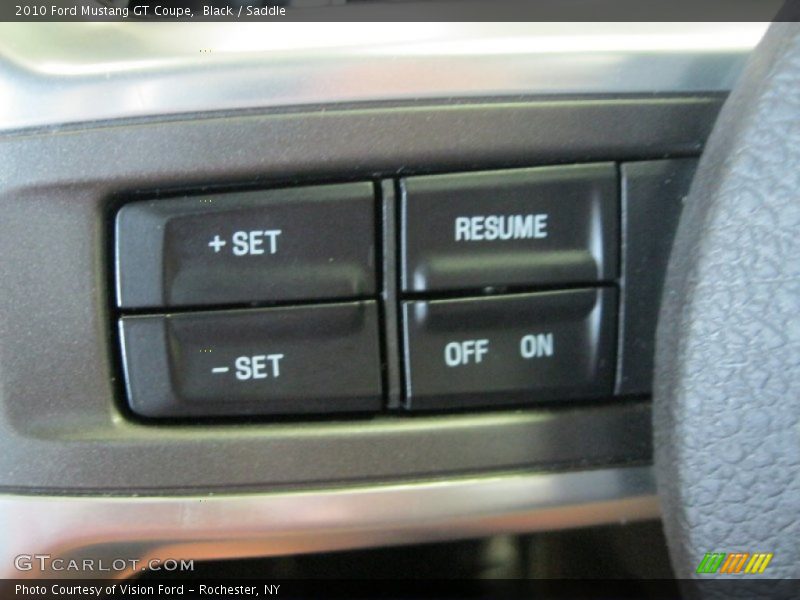 Black / Saddle 2010 Ford Mustang GT Coupe
