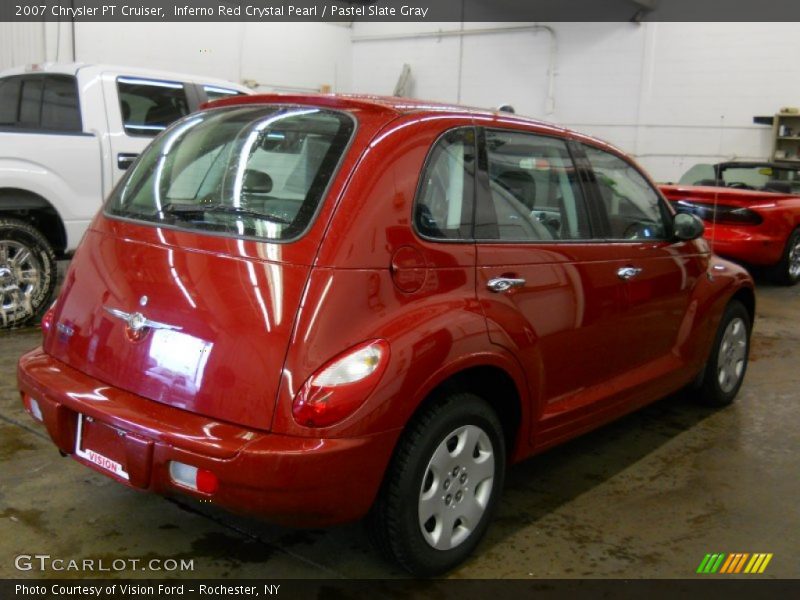 Inferno Red Crystal Pearl / Pastel Slate Gray 2007 Chrysler PT Cruiser