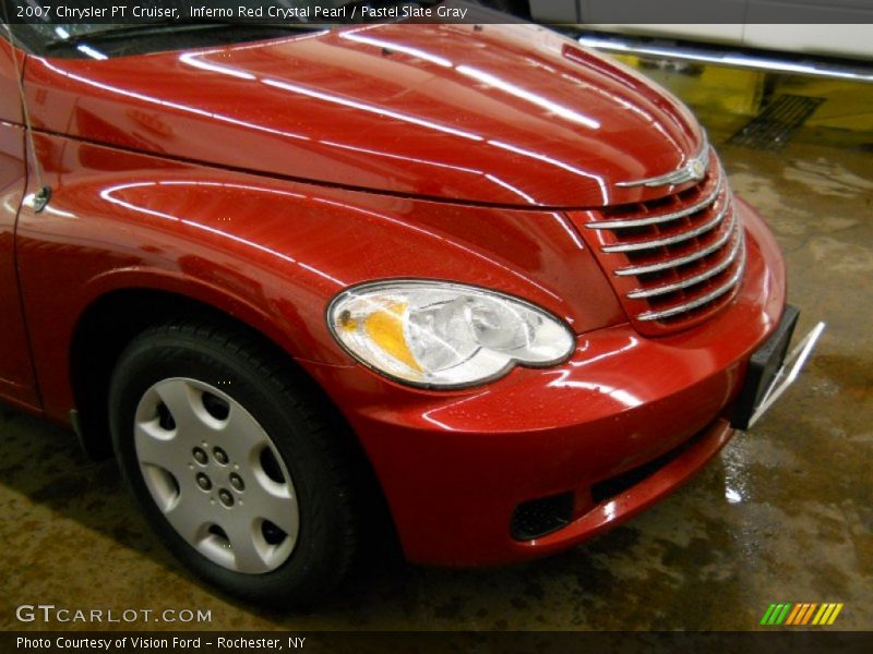 Inferno Red Crystal Pearl / Pastel Slate Gray 2007 Chrysler PT Cruiser