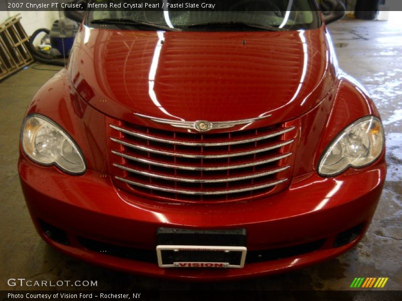 Inferno Red Crystal Pearl / Pastel Slate Gray 2007 Chrysler PT Cruiser