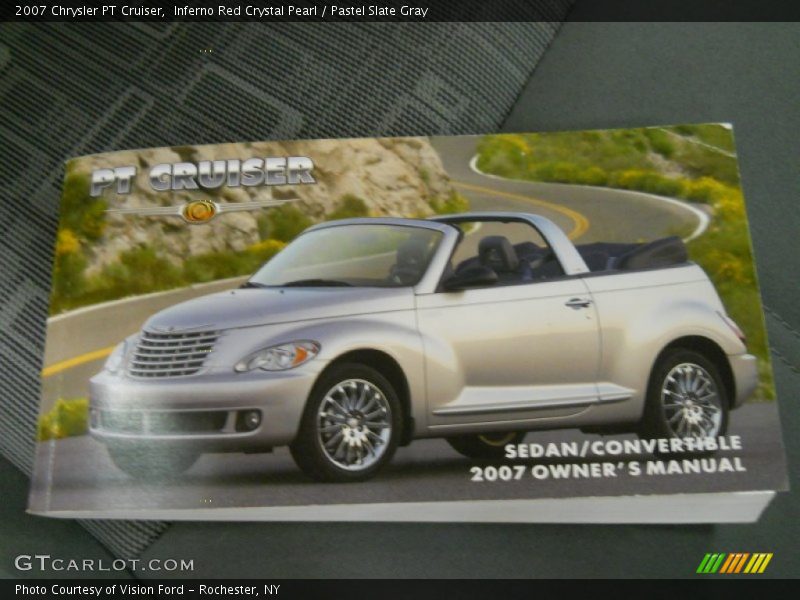 Inferno Red Crystal Pearl / Pastel Slate Gray 2007 Chrysler PT Cruiser