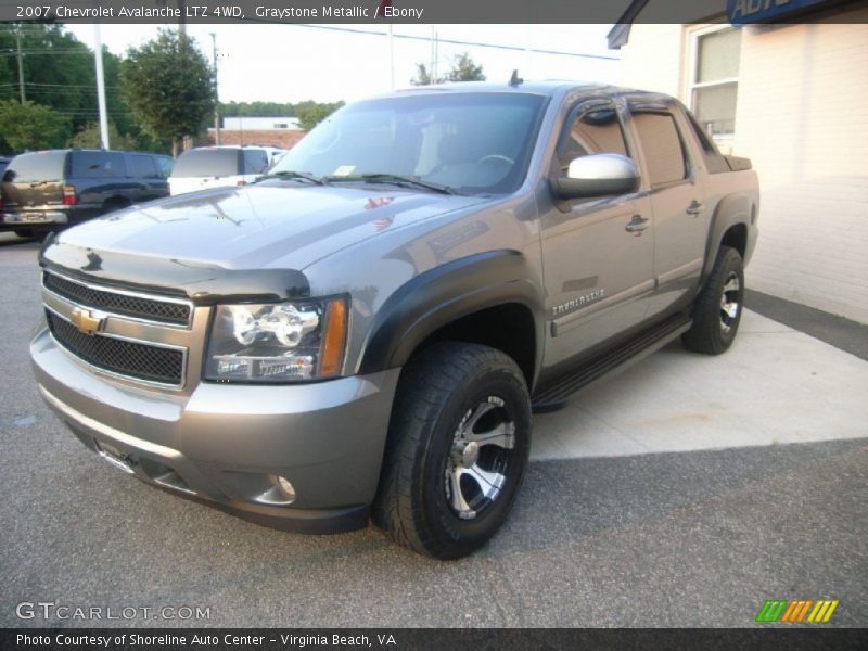 Graystone Metallic / Ebony 2007 Chevrolet Avalanche LTZ 4WD