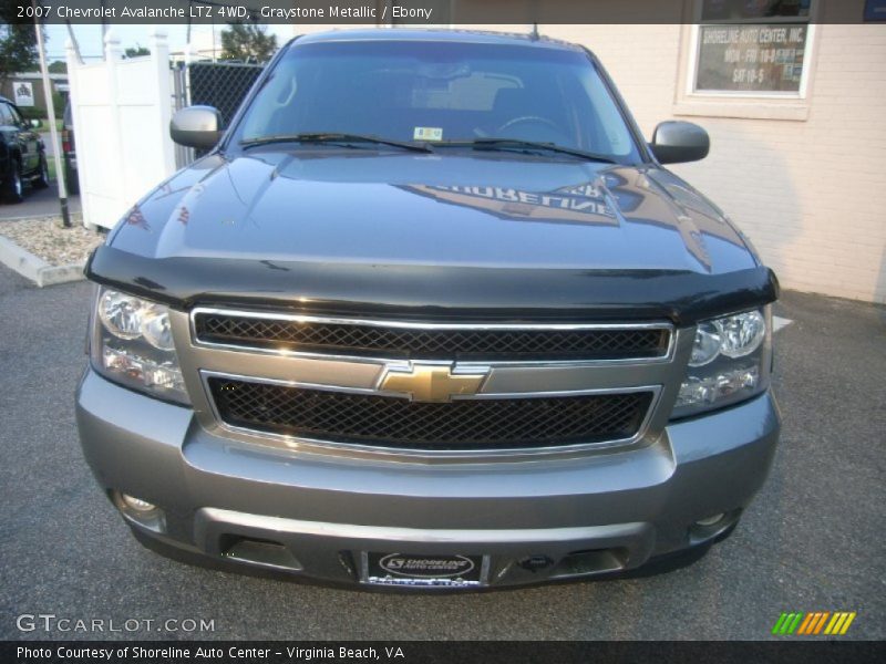 Graystone Metallic / Ebony 2007 Chevrolet Avalanche LTZ 4WD
