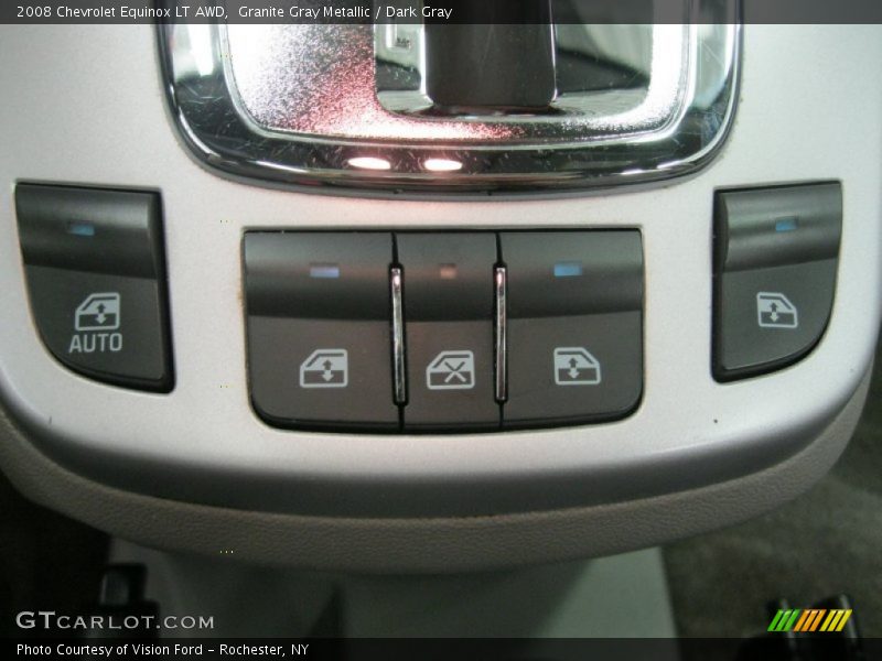 Granite Gray Metallic / Dark Gray 2008 Chevrolet Equinox LT AWD