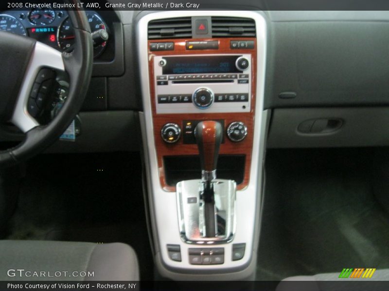 Granite Gray Metallic / Dark Gray 2008 Chevrolet Equinox LT AWD