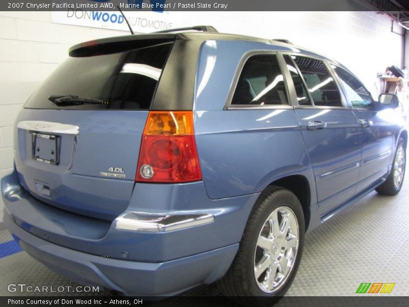 Marine Blue Pearl / Pastel Slate Gray 2007 Chrysler Pacifica Limited AWD