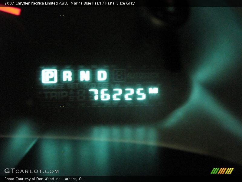 Marine Blue Pearl / Pastel Slate Gray 2007 Chrysler Pacifica Limited AWD