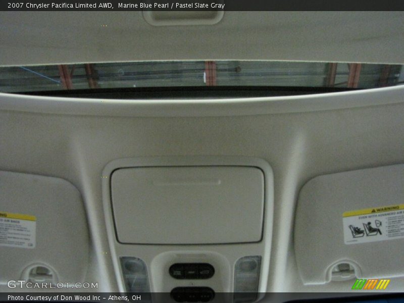 Marine Blue Pearl / Pastel Slate Gray 2007 Chrysler Pacifica Limited AWD