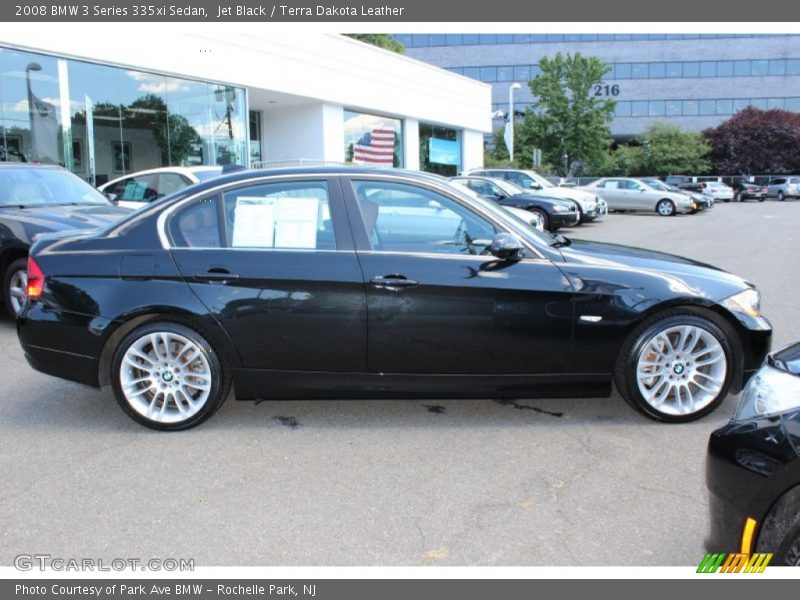 Jet Black / Terra Dakota Leather 2008 BMW 3 Series 335xi Sedan