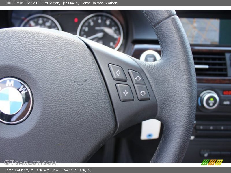 Jet Black / Terra Dakota Leather 2008 BMW 3 Series 335xi Sedan