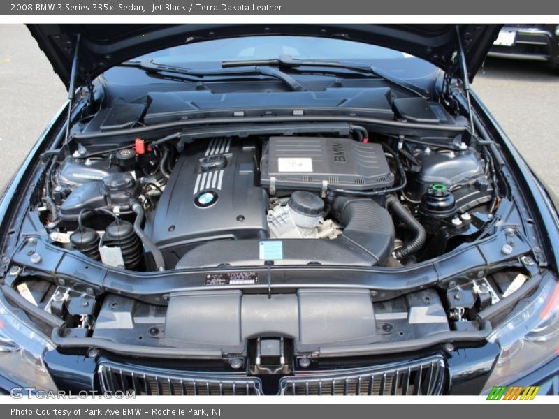 Jet Black / Terra Dakota Leather 2008 BMW 3 Series 335xi Sedan