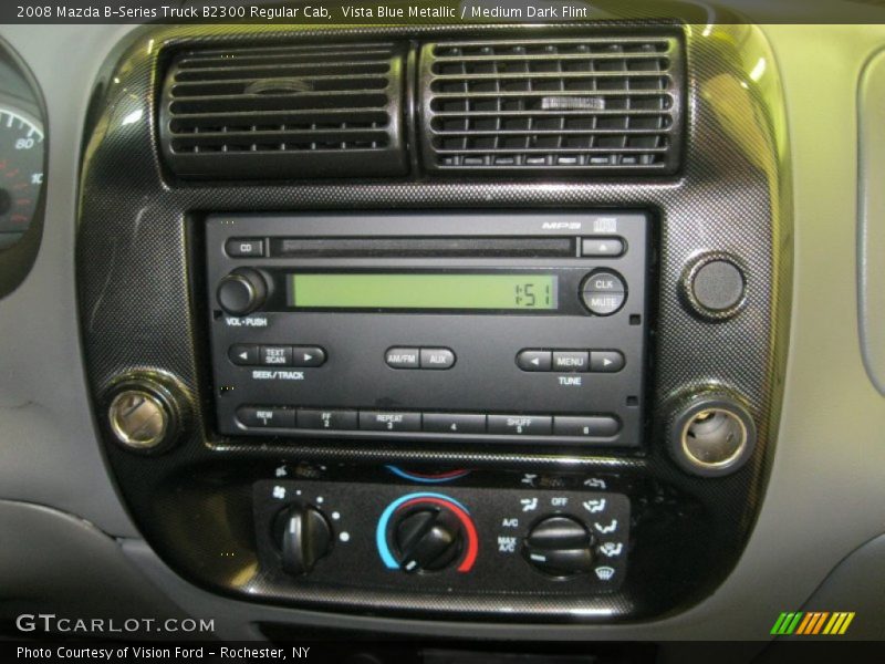 Vista Blue Metallic / Medium Dark Flint 2008 Mazda B-Series Truck B2300 Regular Cab
