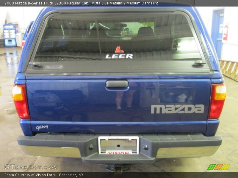 Vista Blue Metallic / Medium Dark Flint 2008 Mazda B-Series Truck B2300 Regular Cab