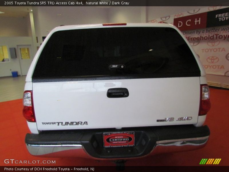 Natural White / Dark Gray 2005 Toyota Tundra SR5 TRD Access Cab 4x4