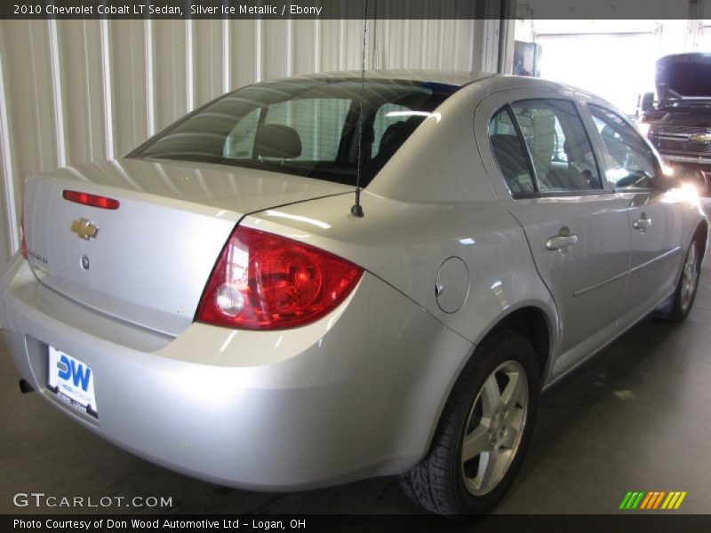 Silver Ice Metallic / Ebony 2010 Chevrolet Cobalt LT Sedan