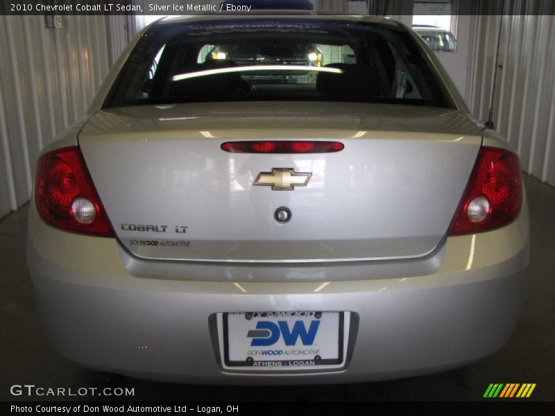 Silver Ice Metallic / Ebony 2010 Chevrolet Cobalt LT Sedan