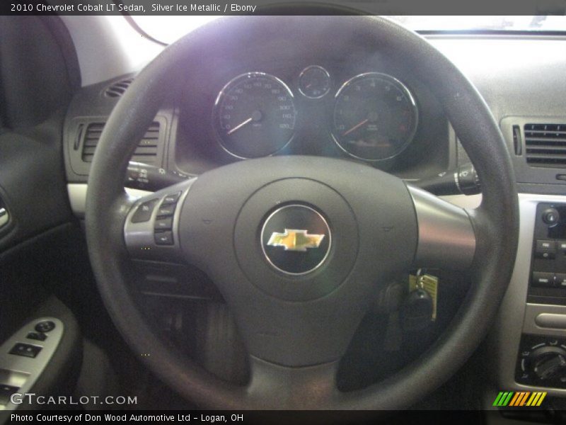Silver Ice Metallic / Ebony 2010 Chevrolet Cobalt LT Sedan