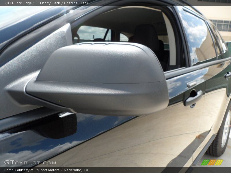 Ebony Black / Charcoal Black 2011 Ford Edge SE