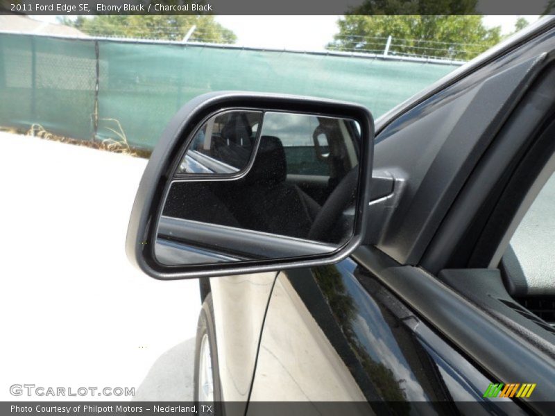 Ebony Black / Charcoal Black 2011 Ford Edge SE