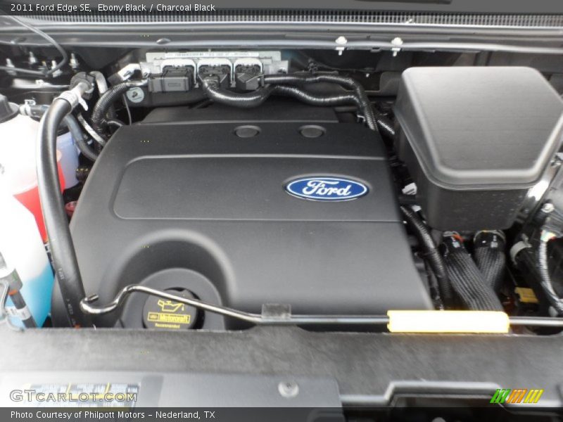 Ebony Black / Charcoal Black 2011 Ford Edge SE