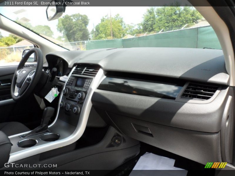 Ebony Black / Charcoal Black 2011 Ford Edge SE