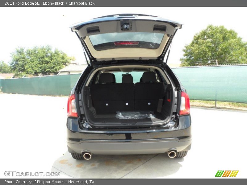 Ebony Black / Charcoal Black 2011 Ford Edge SE