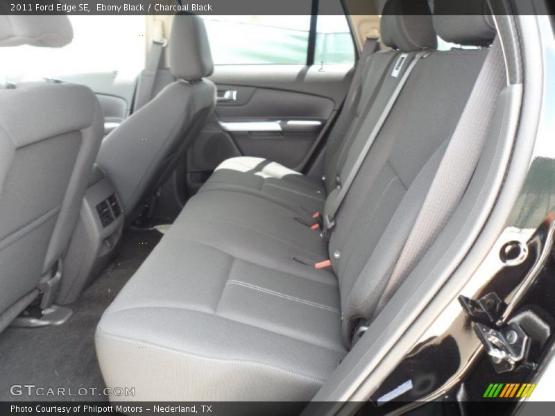 Ebony Black / Charcoal Black 2011 Ford Edge SE