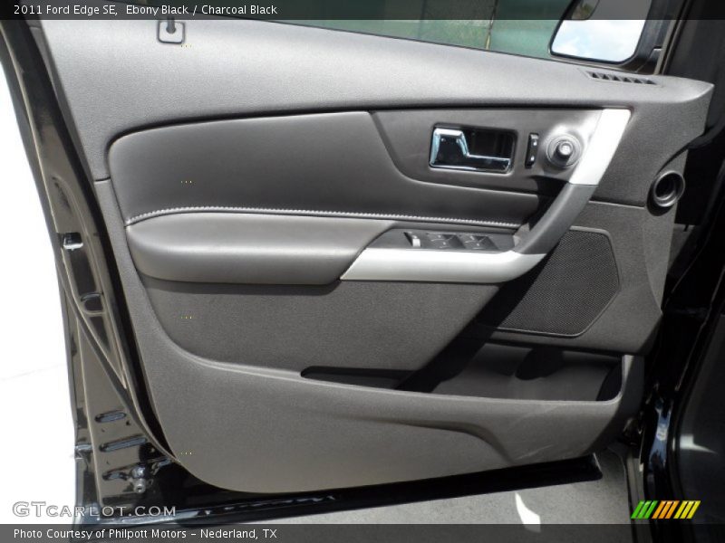 Ebony Black / Charcoal Black 2011 Ford Edge SE