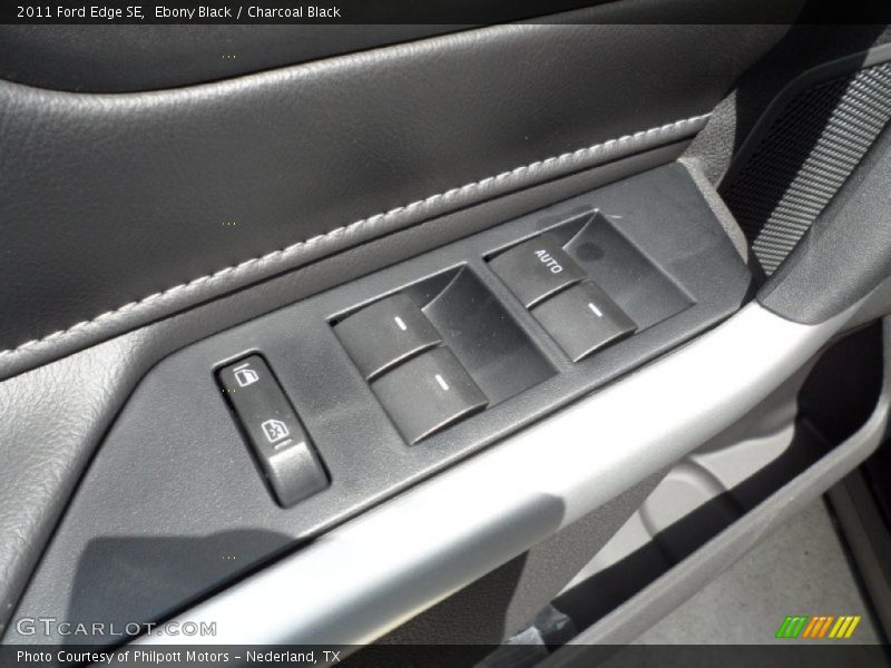 Ebony Black / Charcoal Black 2011 Ford Edge SE