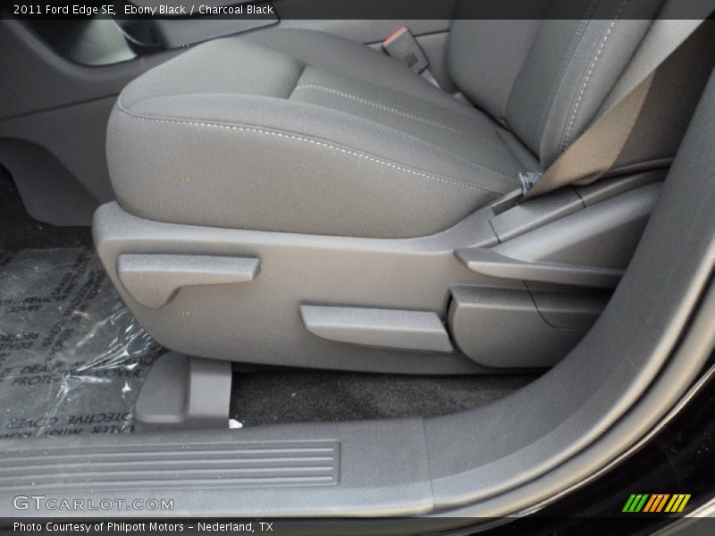 Ebony Black / Charcoal Black 2011 Ford Edge SE