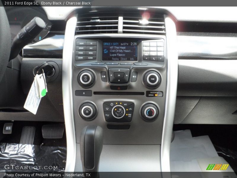 Ebony Black / Charcoal Black 2011 Ford Edge SE