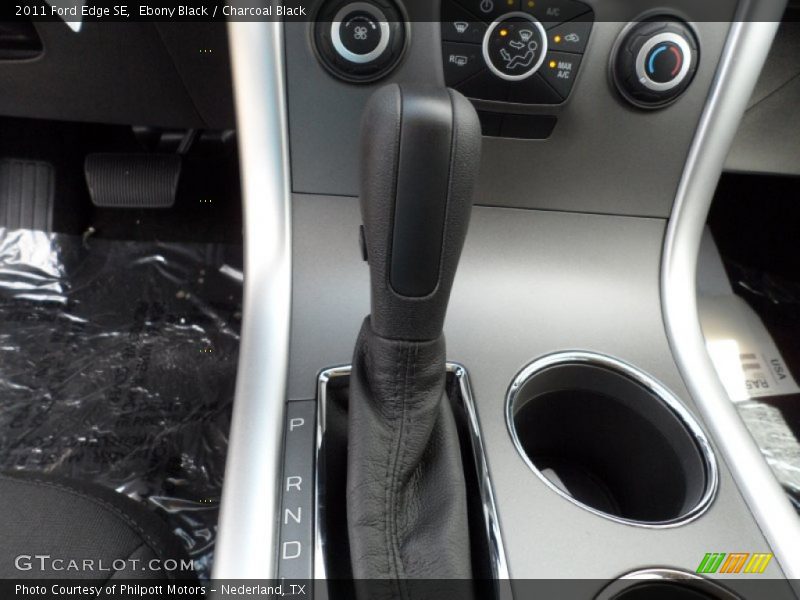Ebony Black / Charcoal Black 2011 Ford Edge SE