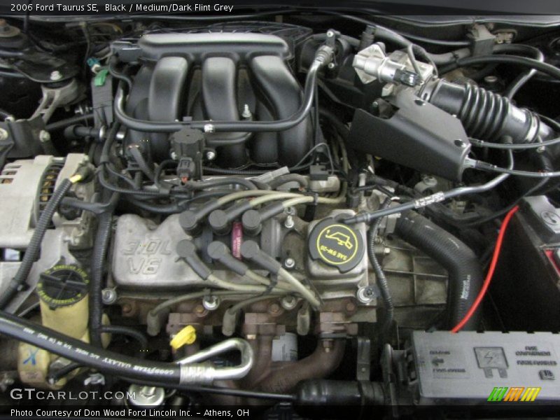 Black / Medium/Dark Flint Grey 2006 Ford Taurus SE