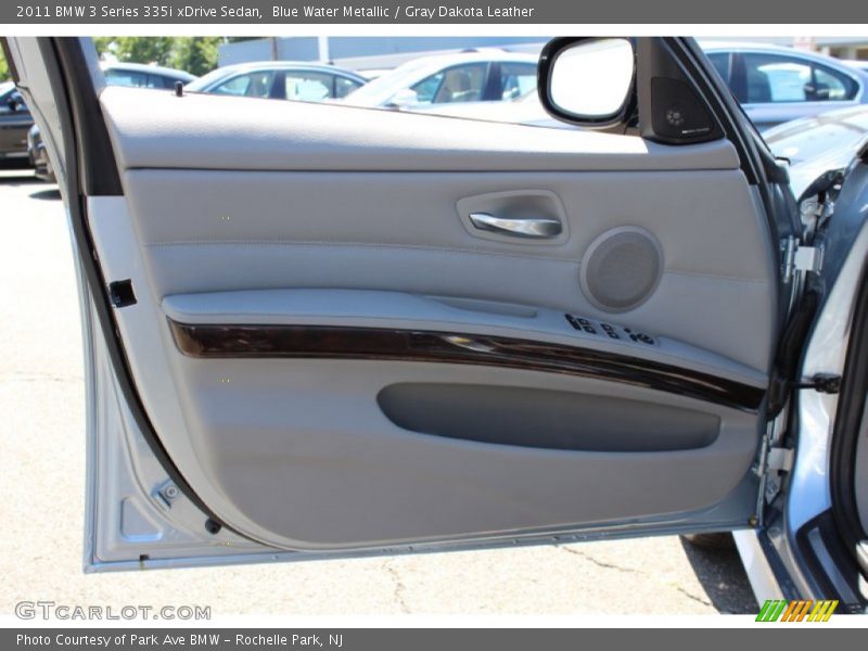 Blue Water Metallic / Gray Dakota Leather 2011 BMW 3 Series 335i xDrive Sedan