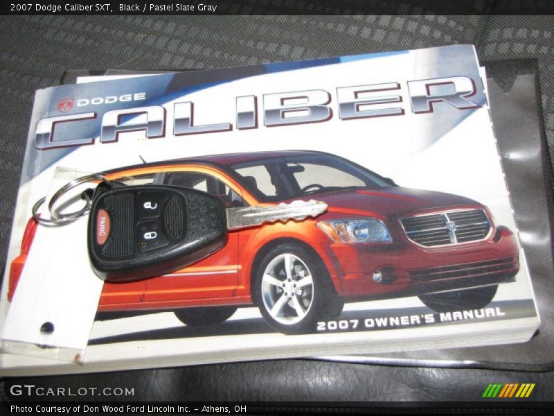 Black / Pastel Slate Gray 2007 Dodge Caliber SXT