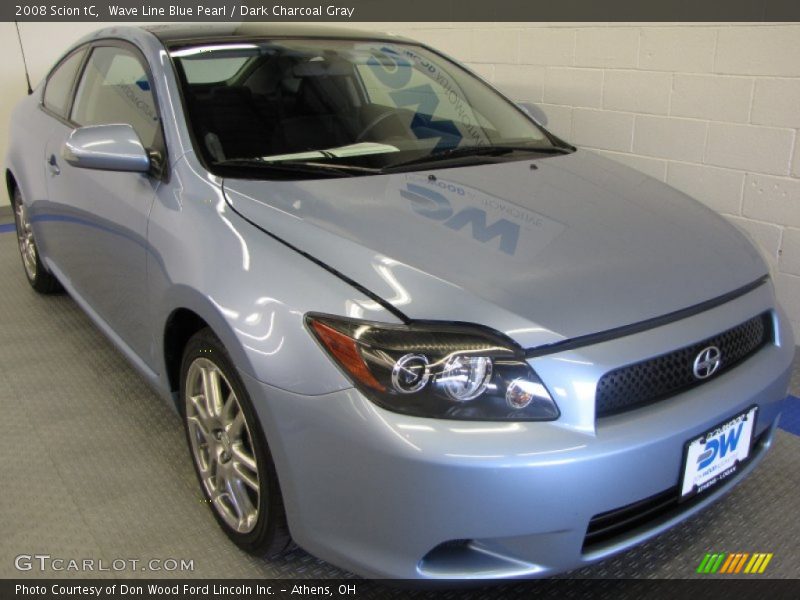 Wave Line Blue Pearl / Dark Charcoal Gray 2008 Scion tC