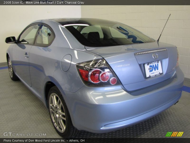 Wave Line Blue Pearl / Dark Charcoal Gray 2008 Scion tC