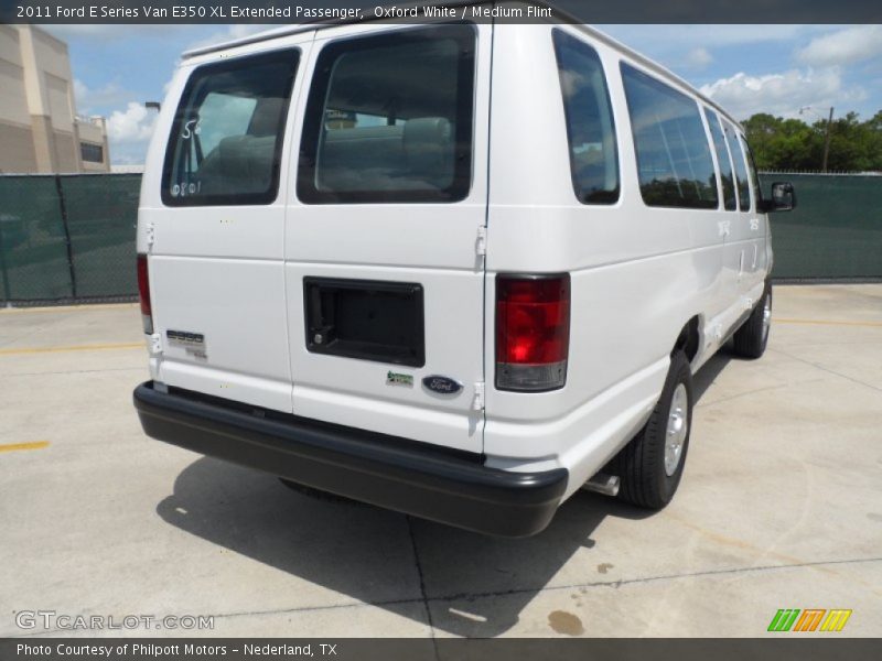  2011 E Series Van E350 XL Extended Passenger Oxford White