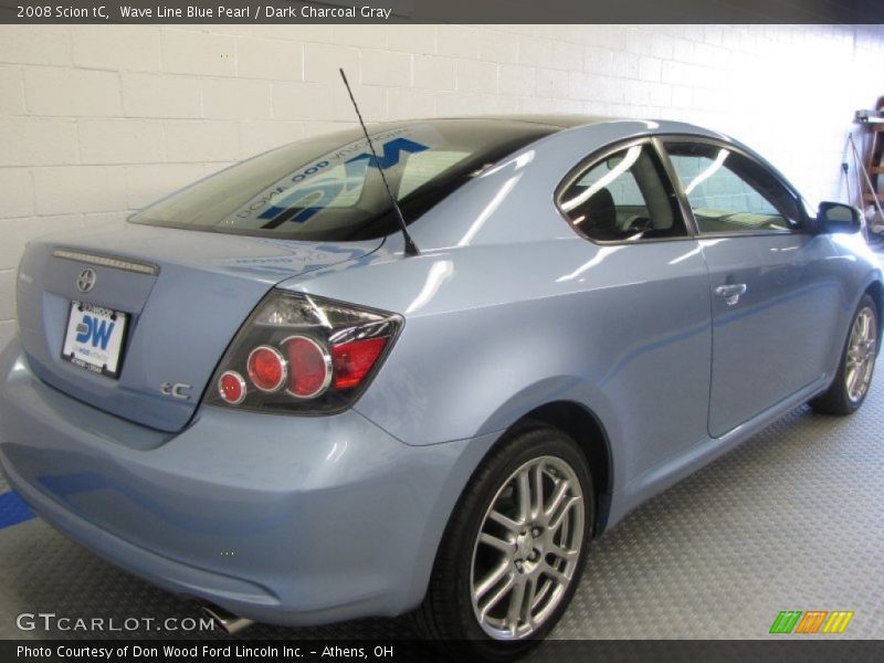 Wave Line Blue Pearl / Dark Charcoal Gray 2008 Scion tC