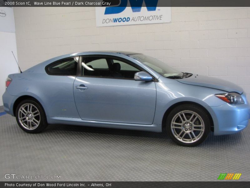 Wave Line Blue Pearl / Dark Charcoal Gray 2008 Scion tC