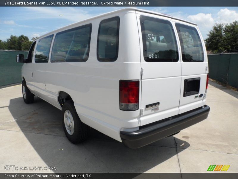  2011 E Series Van E350 XL Extended Passenger Oxford White