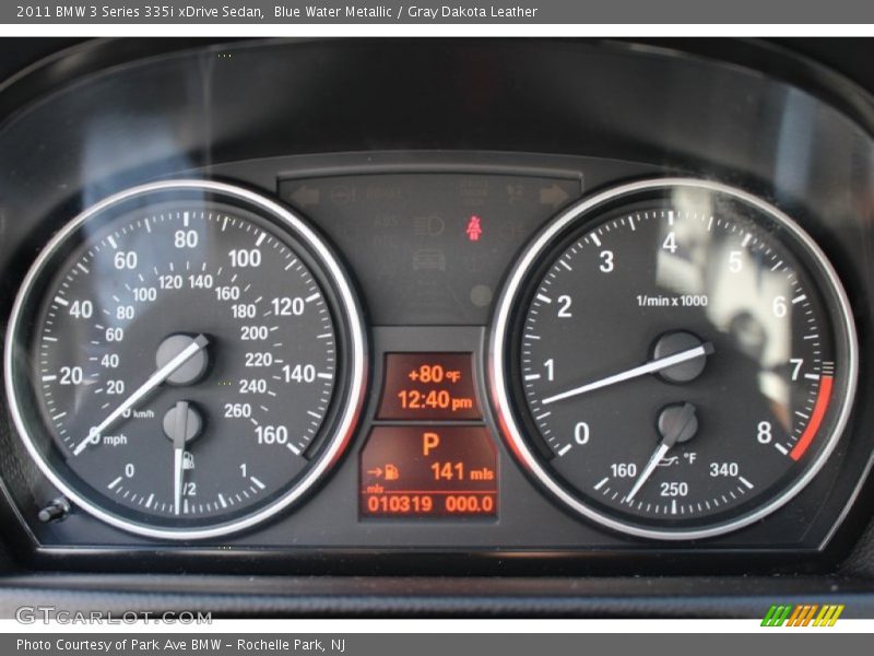  2011 3 Series 335i xDrive Sedan 335i xDrive Sedan Gauges