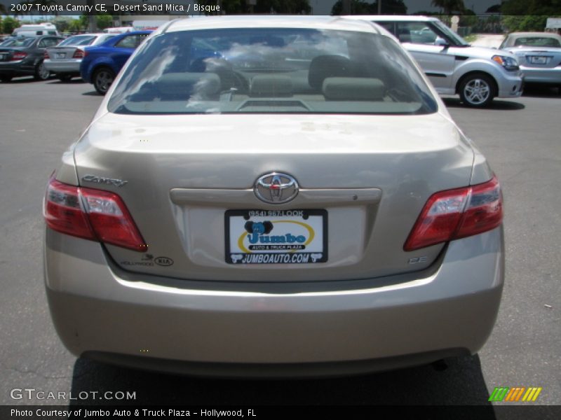Desert Sand Mica / Bisque 2007 Toyota Camry CE