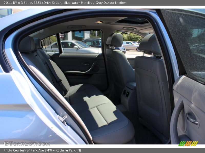 Blue Water Metallic / Gray Dakota Leather 2011 BMW 3 Series 335i xDrive Sedan