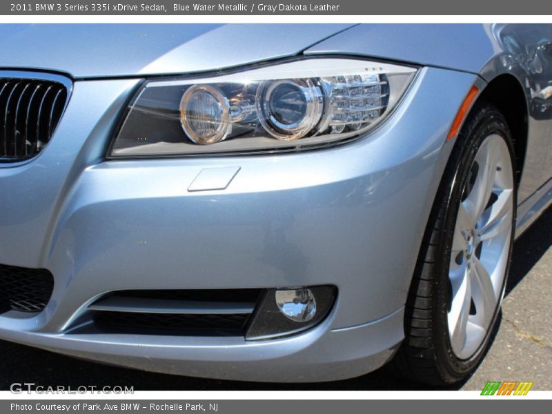 Blue Water Metallic / Gray Dakota Leather 2011 BMW 3 Series 335i xDrive Sedan