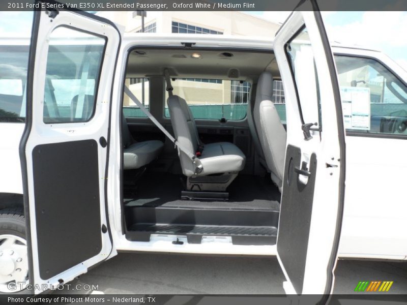  2011 E Series Van E350 XL Extended Passenger Medium Flint Interior