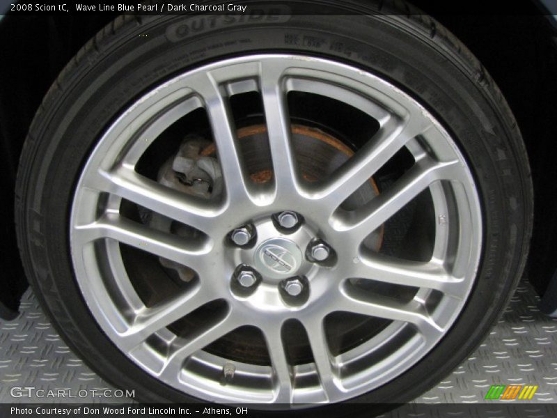 Wave Line Blue Pearl / Dark Charcoal Gray 2008 Scion tC