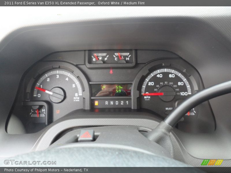  2011 E Series Van E350 XL Extended Passenger E350 XL Extended Passenger Gauges