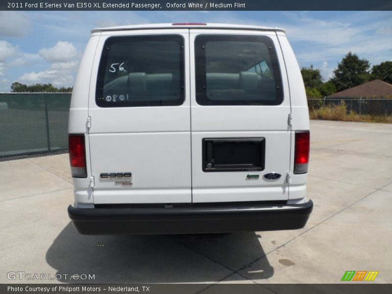  2011 E Series Van E350 XL Extended Passenger Oxford White