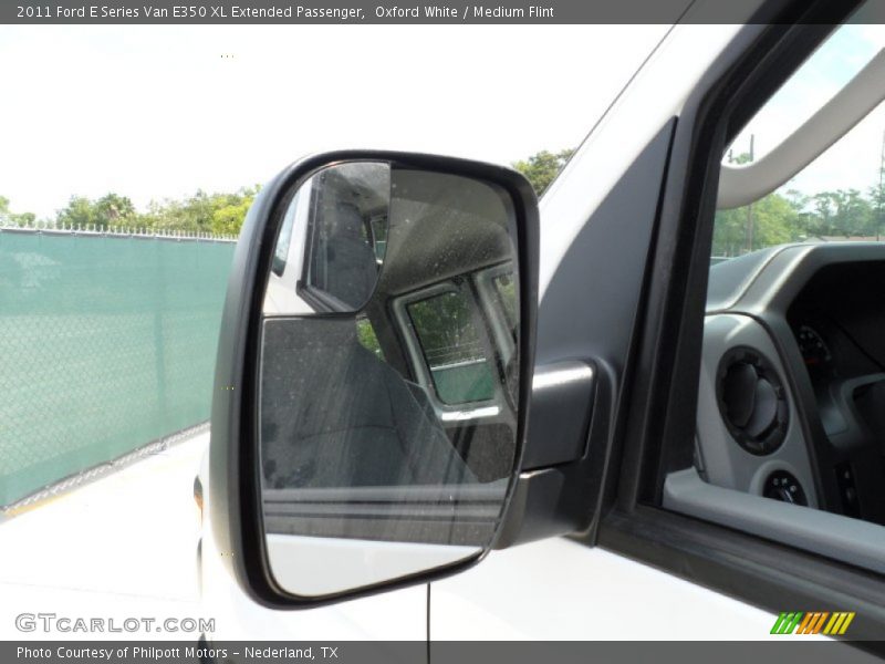 Oxford White / Medium Flint 2011 Ford E Series Van E350 XL Extended Passenger